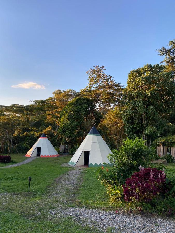 Refugio Del Bosque Glamping Hotel ลาเมซา ภายนอก รูปภาพ