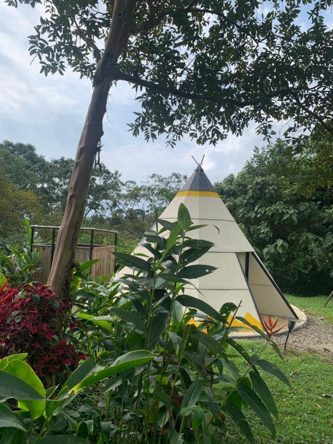 Refugio Del Bosque Glamping Hotel ลาเมซา ภายนอก รูปภาพ