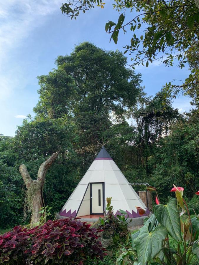 Refugio Del Bosque Glamping Hotel ลาเมซา ภายนอก รูปภาพ