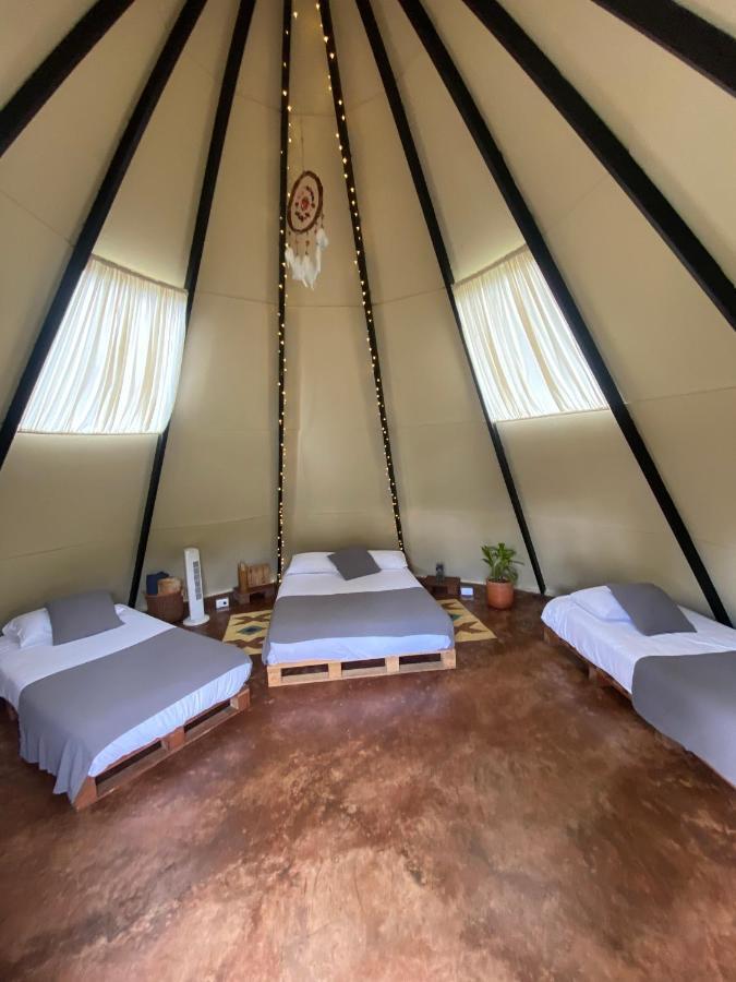 Refugio Del Bosque Glamping Hotel ลาเมซา ภายนอก รูปภาพ